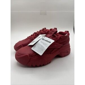 NWT Reebok Club C Cardi V2 Women's Size 4 Running Shoes Red Athletic Sneakers